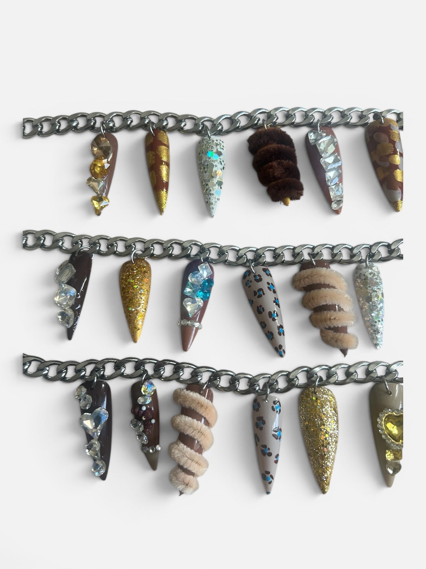 " NAIL CHARM NECKLACE"